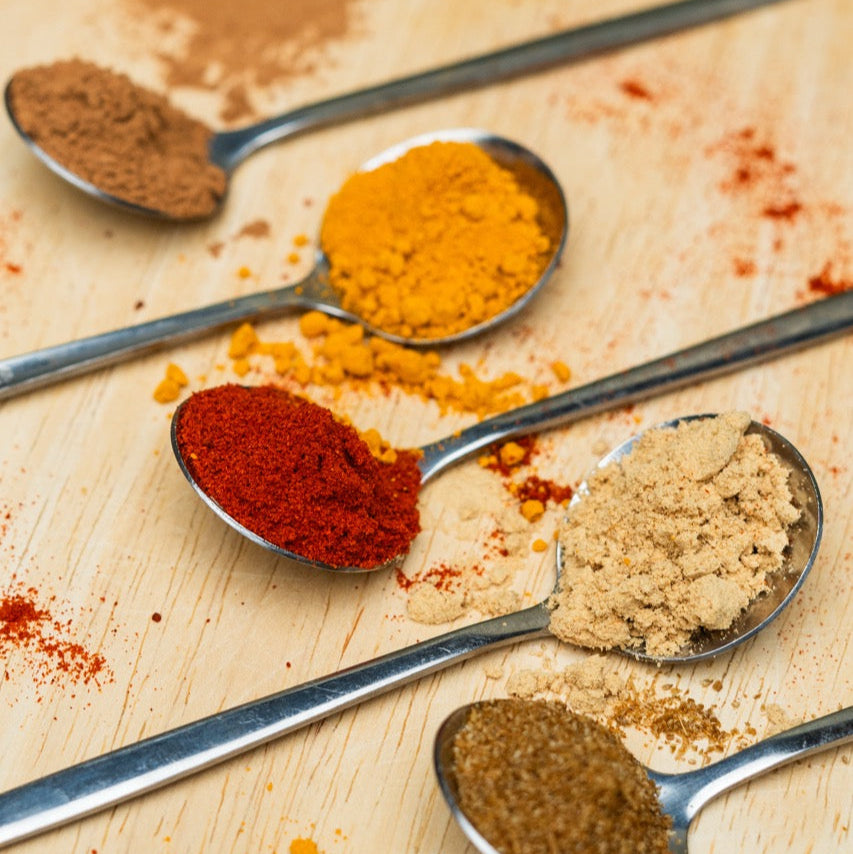 Coffret TERRE (5 épices + fiches recettes)