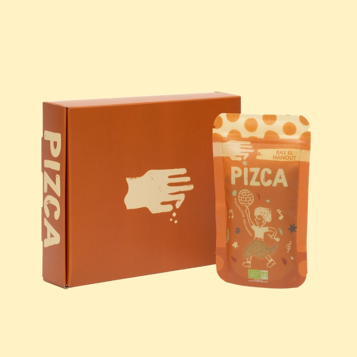 Coffret MÉLANGES. (5 épices + fiches recettes)
