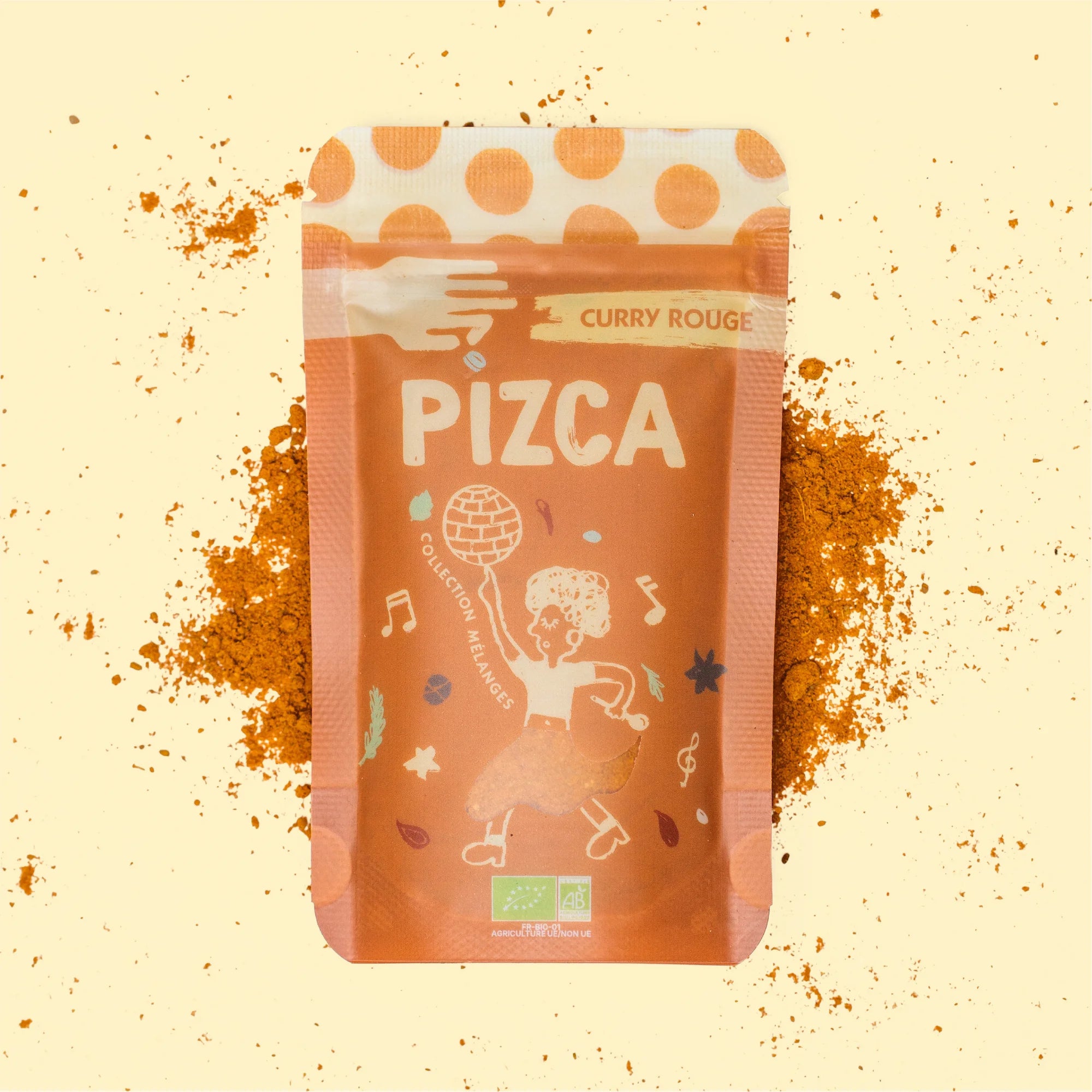 Curry Rouge BIO en poudre - 35g