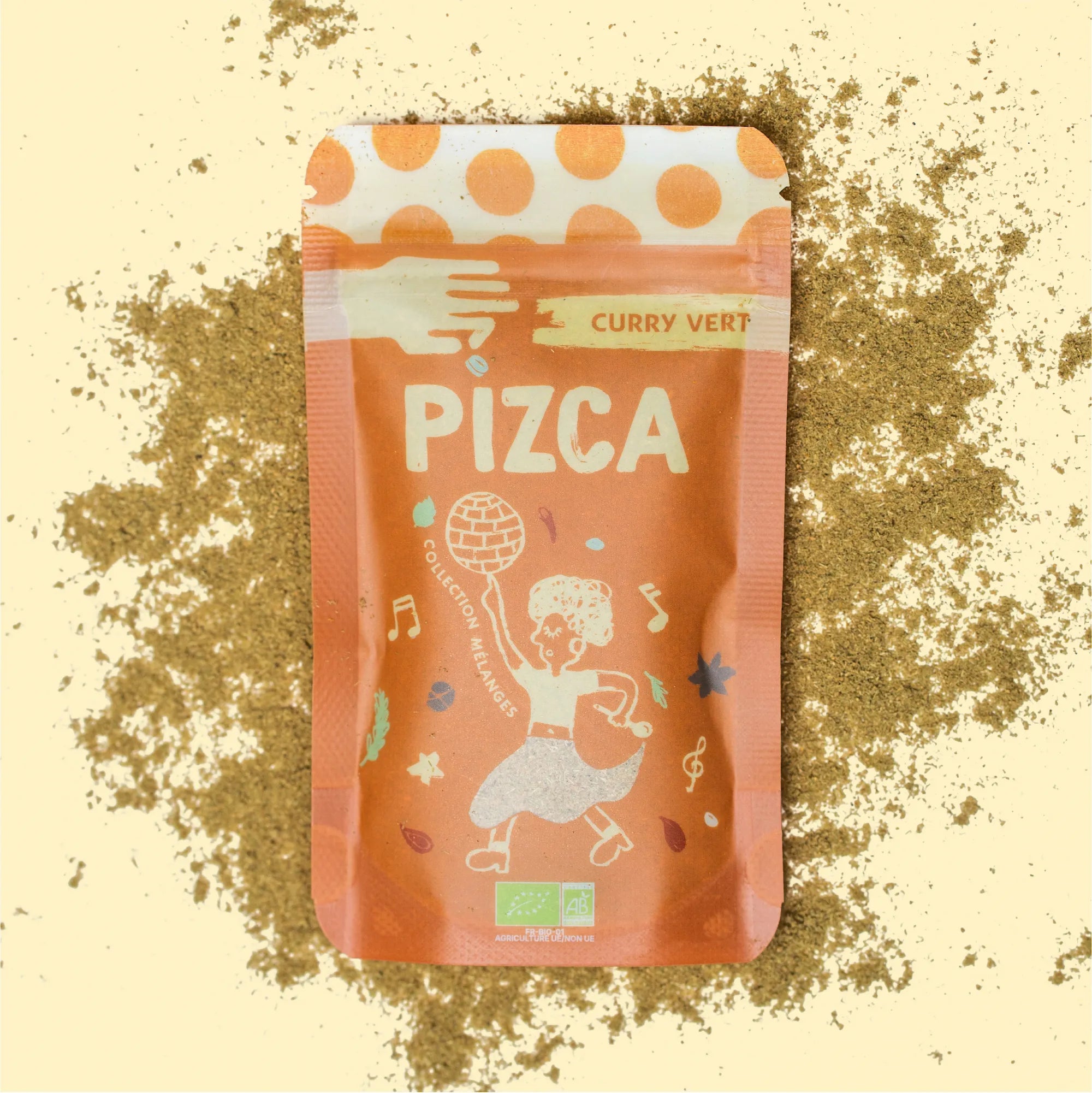 Curry Vert BIO en poudre - 35g