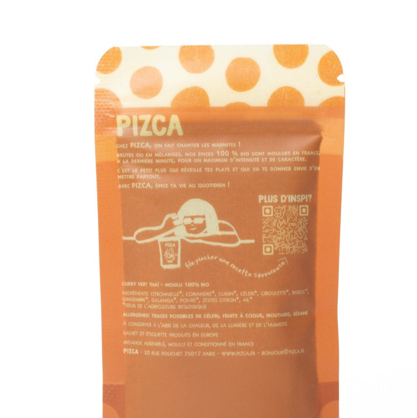 Curry Vert BIO en poudre - 35g