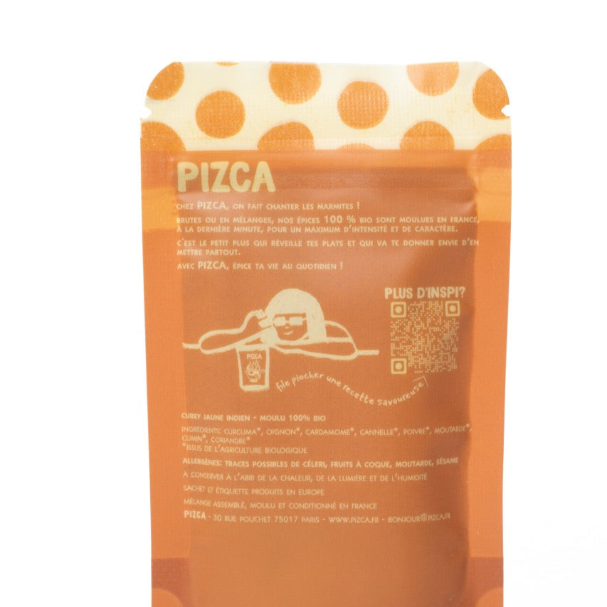 Curry Jaune BIO en poudre - 35g