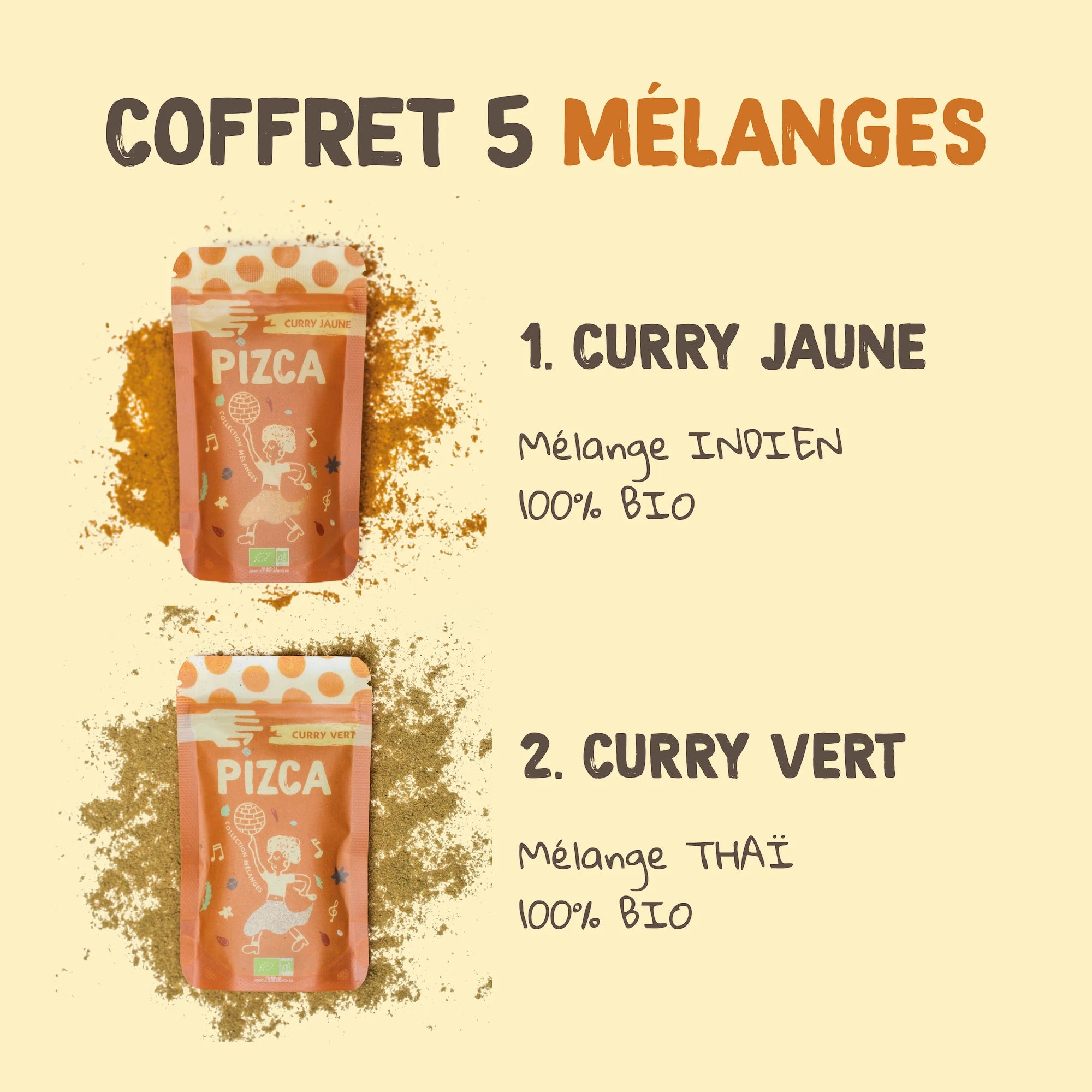 Coffret 5 Mélanges