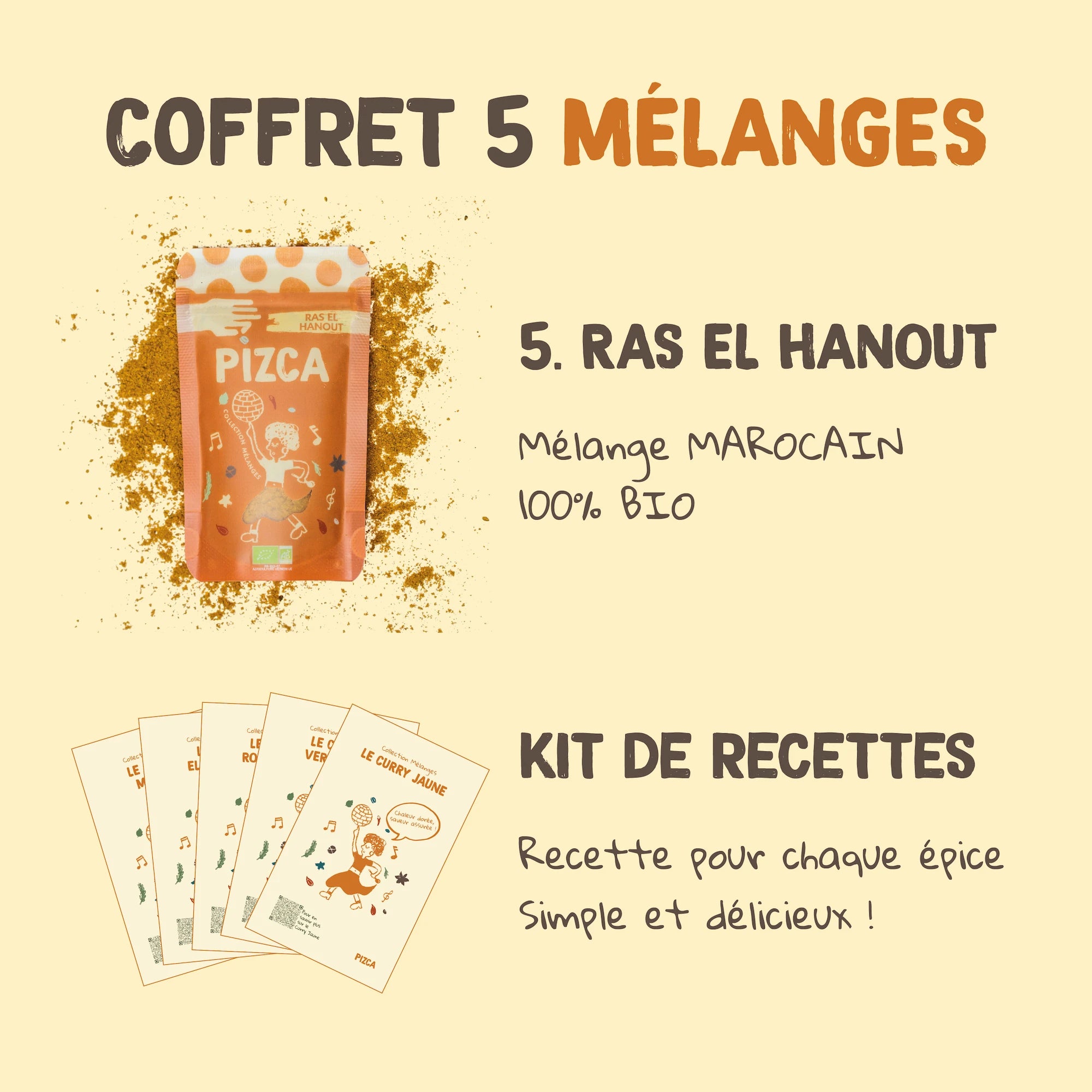 Coffret 5 Mélanges