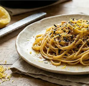 Pâtes au Beurre noir et Citron
