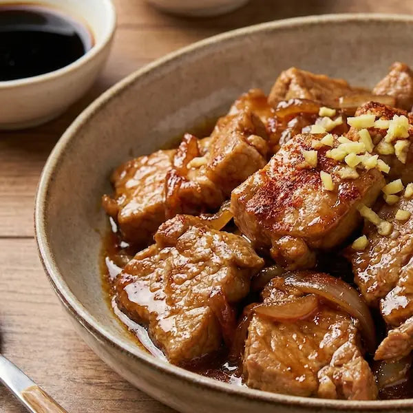 Porc au Caramel et Gingembre