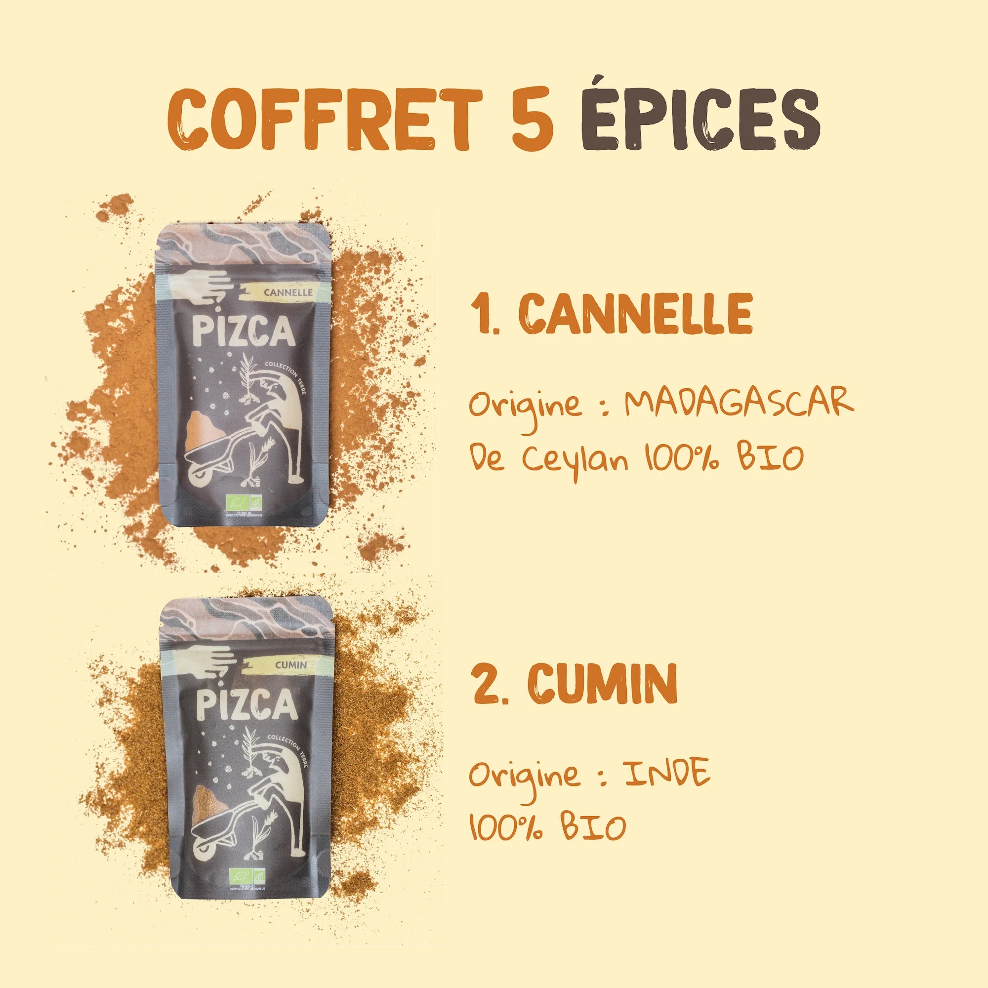 Coffret 5 Épices