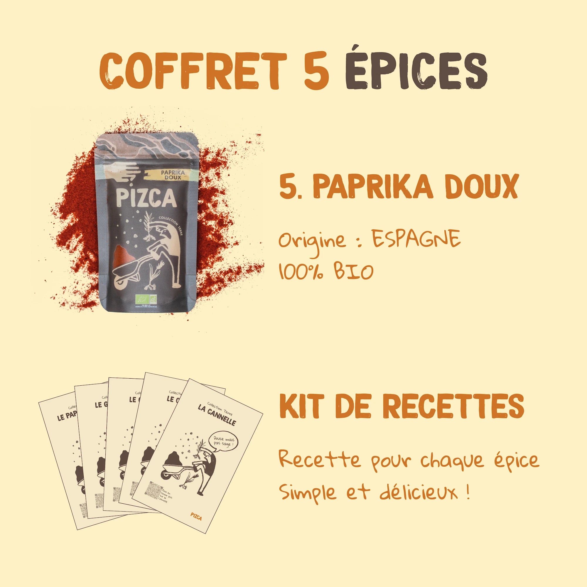 Coffret 5 Épices