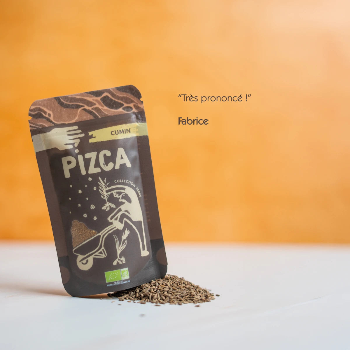Témoignage de Fabrice sur le cumin moulu Bio Pizca : Très prononcé !