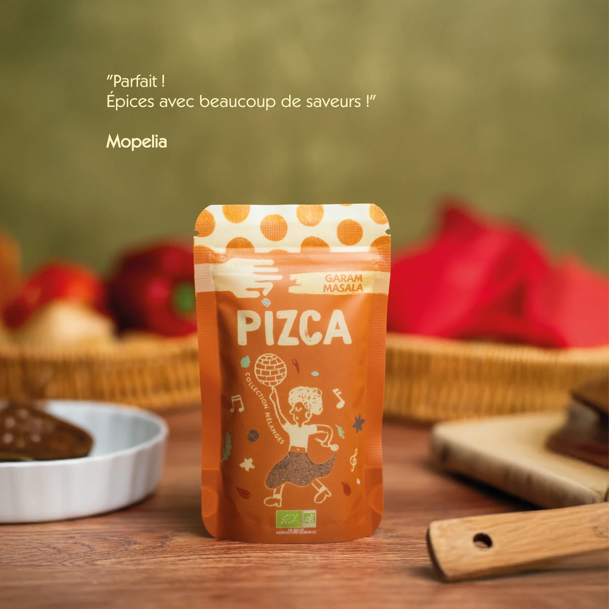 Témoignage de Mopelia sur le garam masala moulu Bio Pizca : Parfait ! Épices avec beaucoup de saveurs !